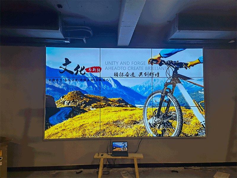 韋斯特55寸1.7mm拼接大屏，55寸拼接單元，液晶拼接大屏